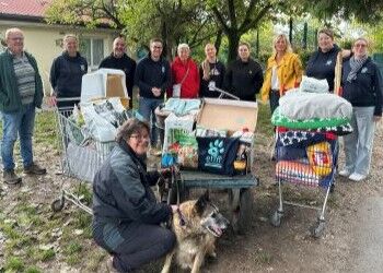 Collecte de dons pour le refuge de