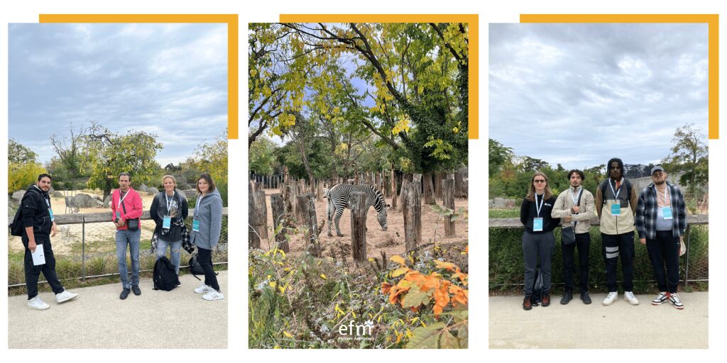 les lves EFM au zoo de Vincennnes